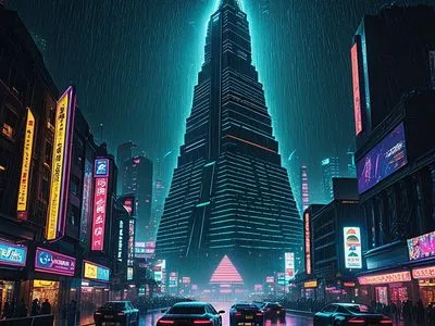 Blade Runner's neon-lit cityscapes Myth Meaning & Symbolism
