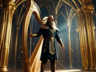 Bragi's Harp Myth Meaning & Symbolism