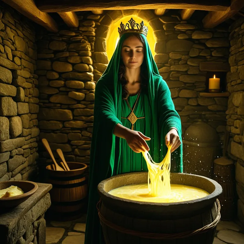 Brigid's Butter Myth Meaning & Symbolism