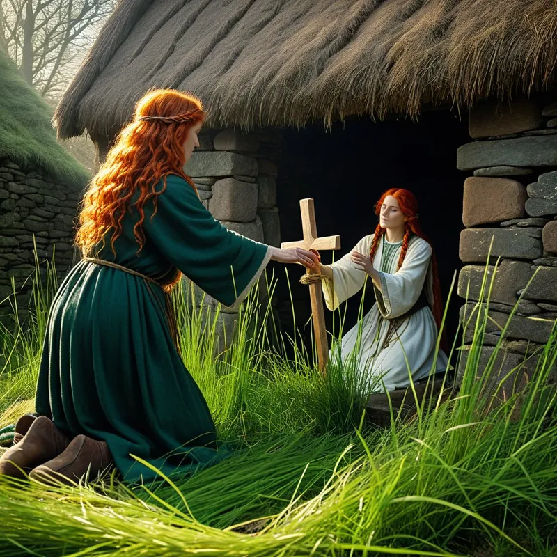 Brigid's Cross Myth Meaning & Symbolism