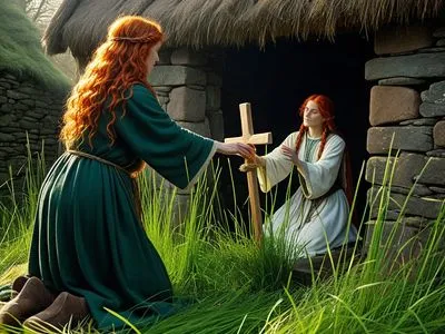 Brigid's Cross Myth Meaning & Symbolism