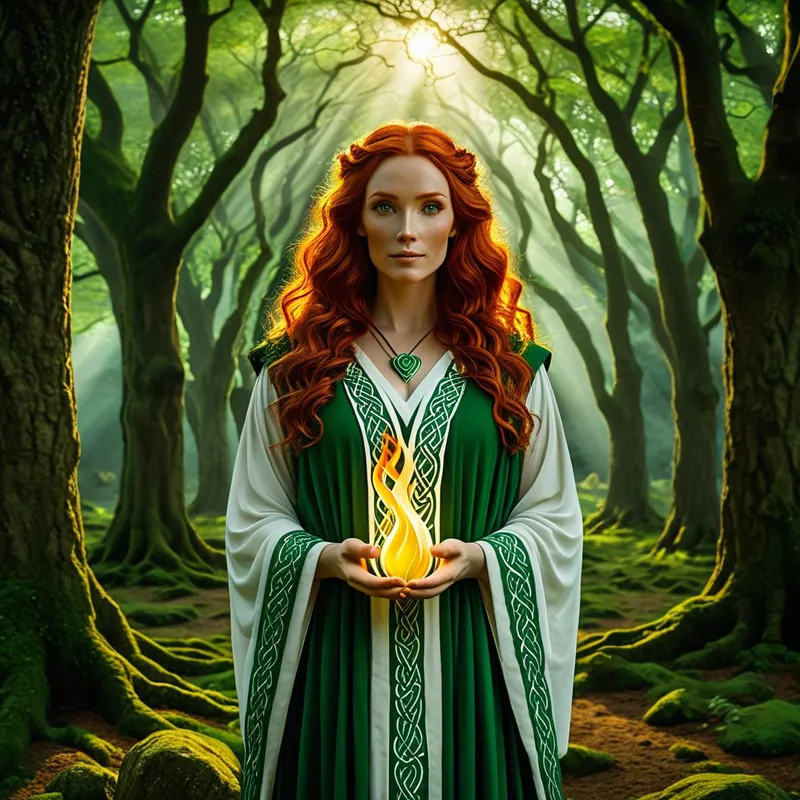 Brigid's Flame Myth Meaning & Symbolism