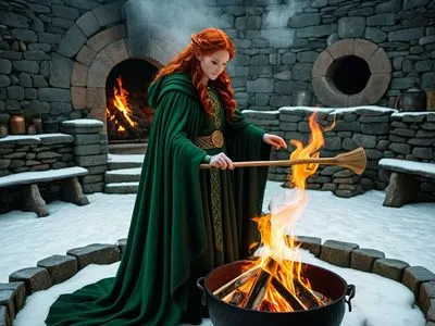 Brigid's Hearth Myth Meaning & Symbolism