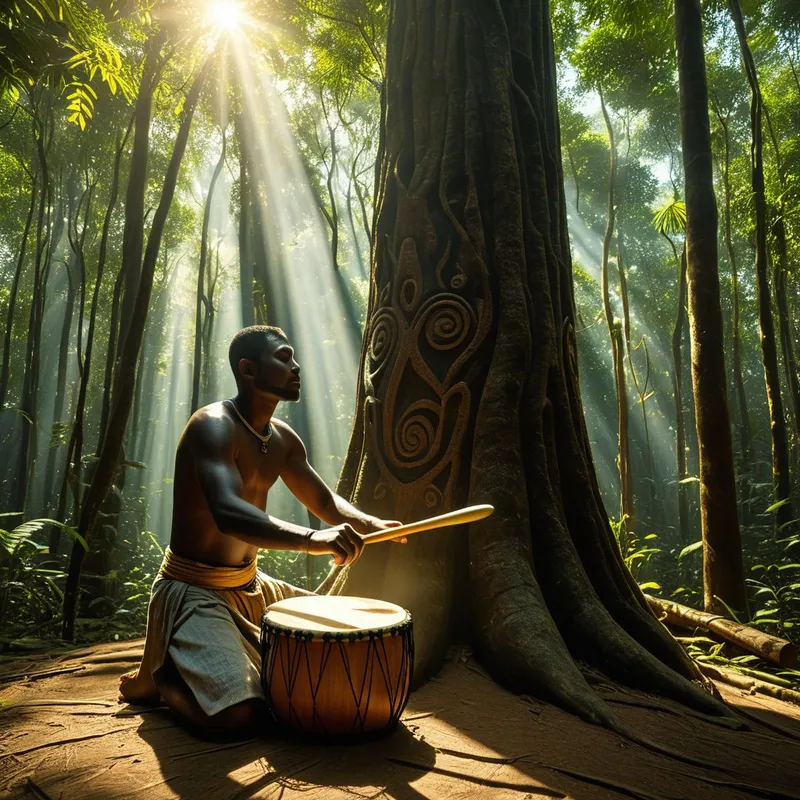 Bàtá Drums Myth Meaning & Symbolism