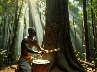 Bàtá Drums Myth Meaning & Symbolism