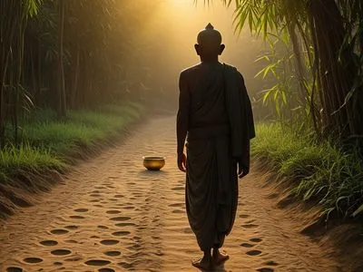 Buddha's Alms Round Myth Meaning & Symbolism