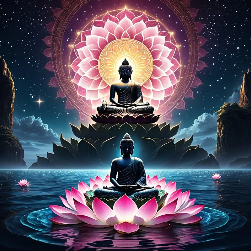 Buddha's lotus throne Myth Meaning & Symbolism