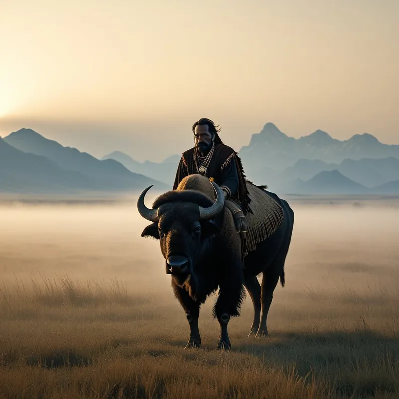 Buffalo Hunt Myth Meaning & Symbolism