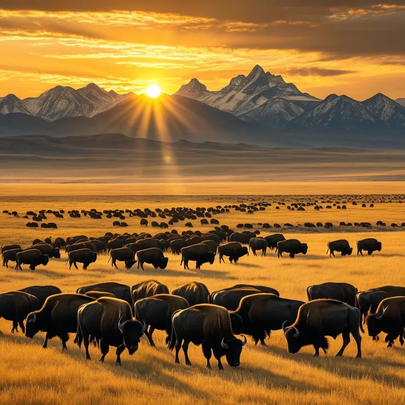 Buffalo Trails Myth Meaning & Symbolism