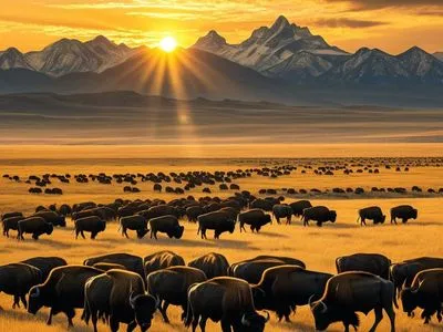 Buffalo Trails Myth Meaning & Symbolism