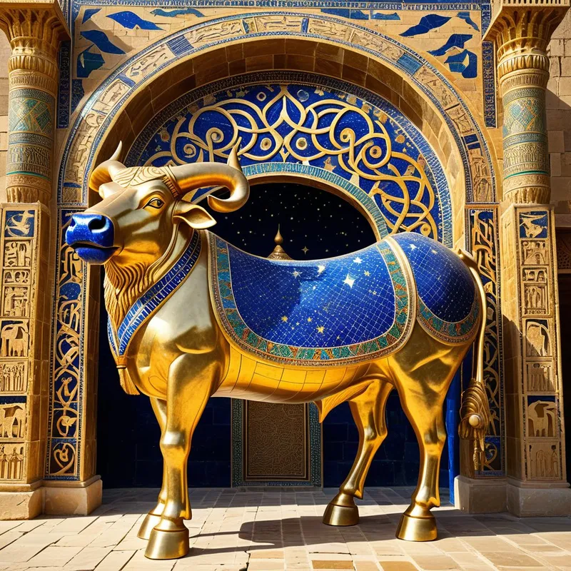 Bull Lyre of Ur Myth Meaning & Symbolism