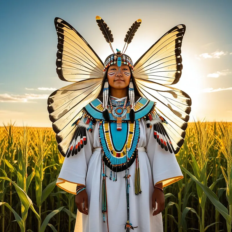 Butterfly Maiden Myth Meaning & Symbolism