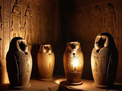 Canopic Jars Myth Meaning & Symbolism