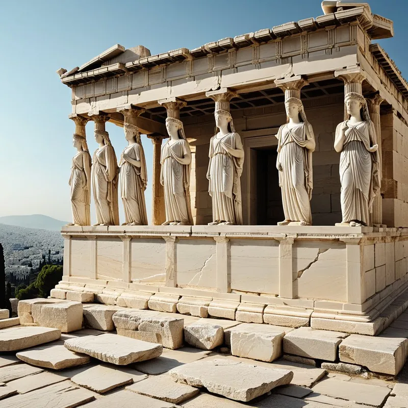 Caryatids Myth Meaning & Symbolism