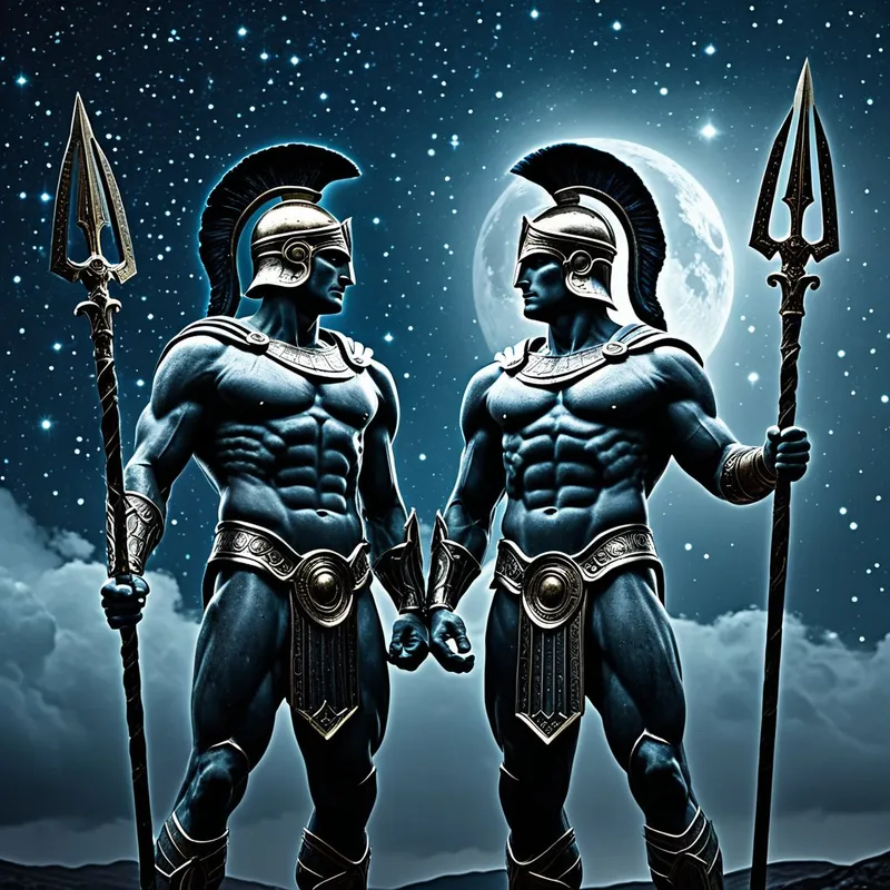 Castor and Pollux from Greek m Myth Meaning & Symbolism