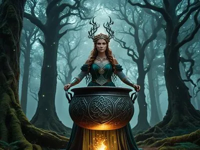 Cauldron of Cerridwen Myth Meaning & Symbolism