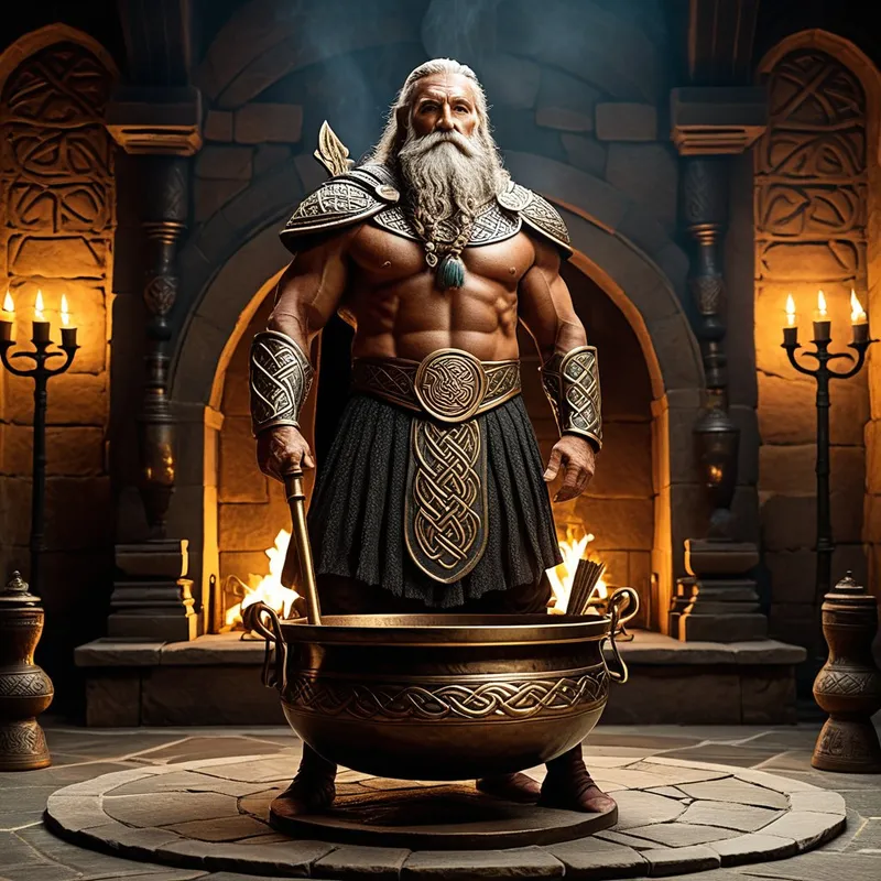 Cauldron of Dagda Myth Meaning & Symbolism