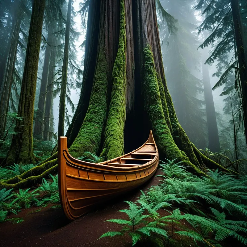Cedar Canoe Myth Meaning & Symbolism