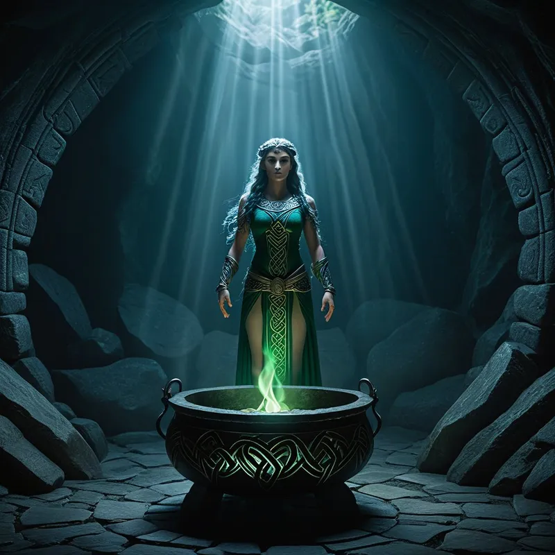 Cerridwen's Cauldron Myth Meaning & Symbolism