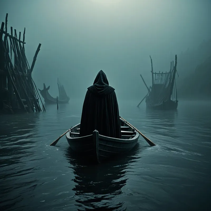 Charon's Skiff Myth Meaning & Symbolism