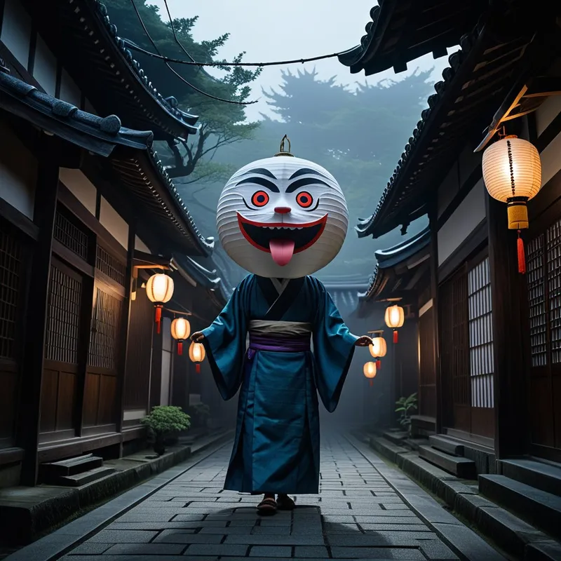Chōchin-obake Myth Meaning & Symbolism