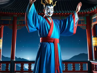 Cheoyong Mask Dance Spirit Myth Meaning & Symbolism