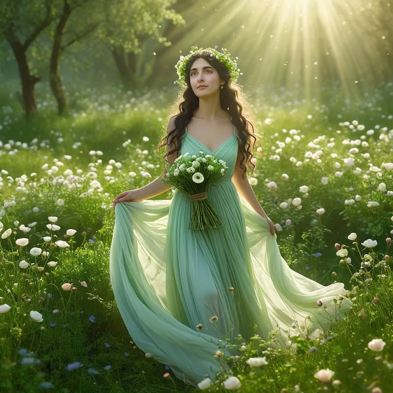 Chloris Myth Meaning & Symbolism