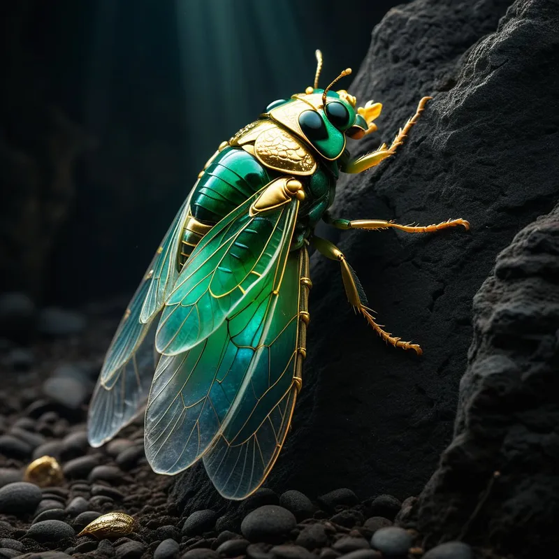Cicada as Symbol of Rebirth Myth Meaning & Symbolism