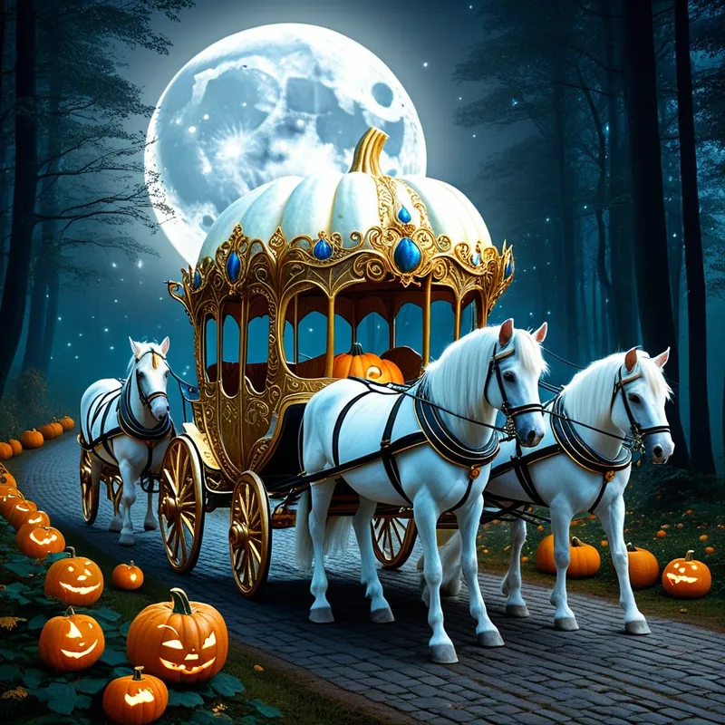 Cinderella's Carriage Myth Meaning & Symbolism