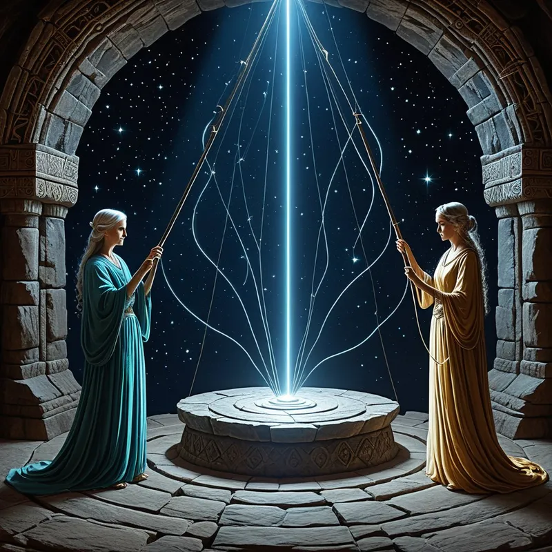 Clotho, Lachesis, Atropos Myth Meaning & Symbolism