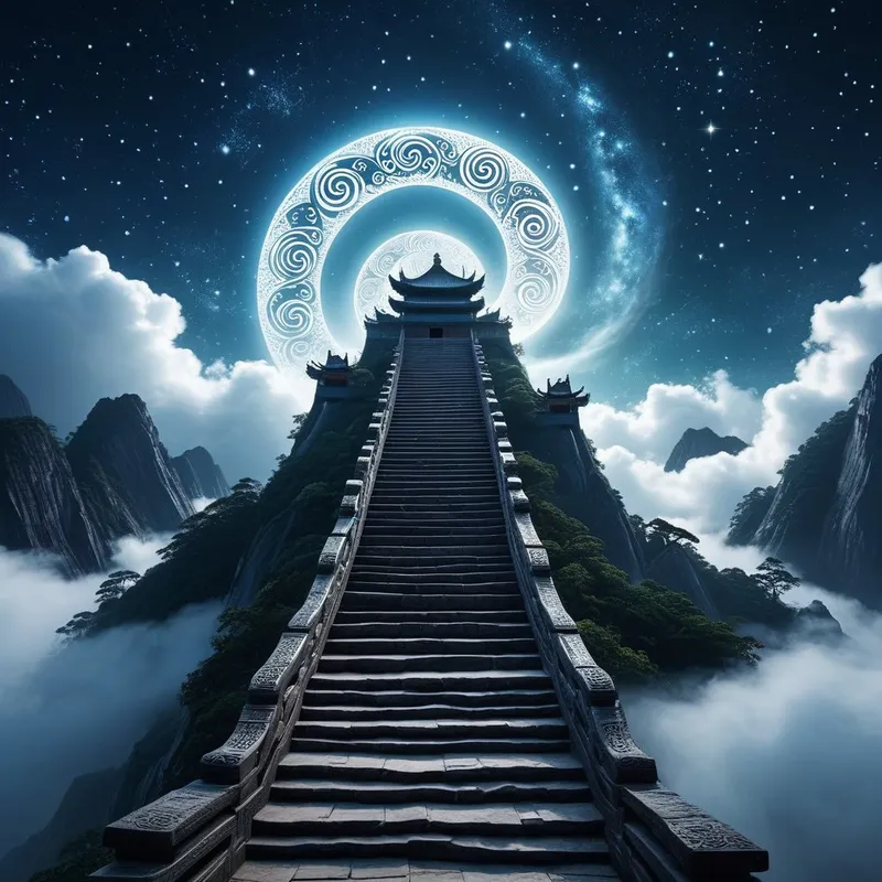 Cloud Ladder Myth Meaning & Symbolism
