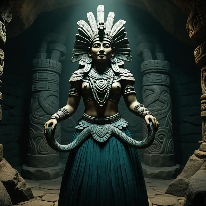 Coatlicue Earth Mother Myth Meaning & Symbolism