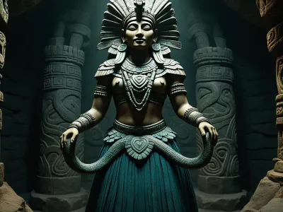 Coatlicue Earth Mother Myth Meaning & Symbolism