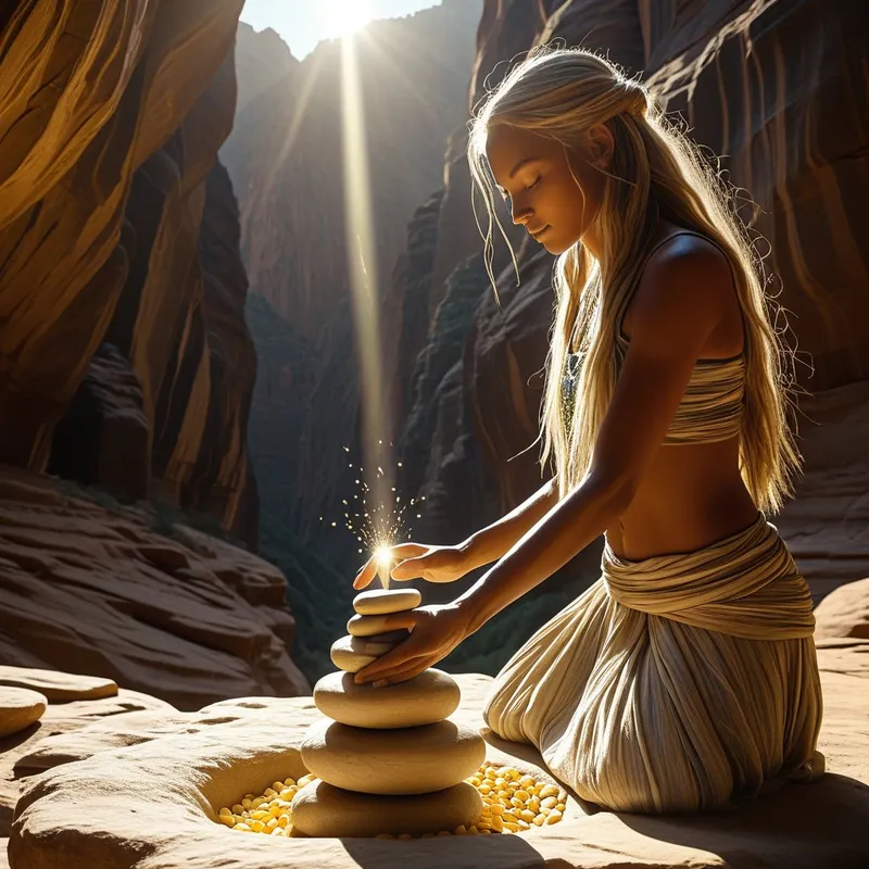 Corn Grinding Stones Myth Meaning & Symbolism