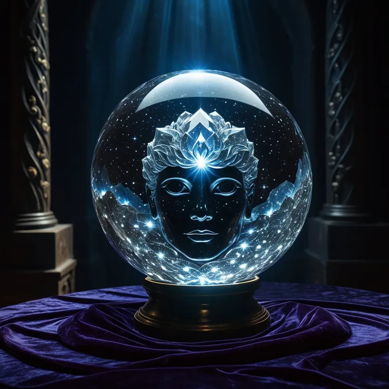 Crystal balls Myth Meaning & Symbolism