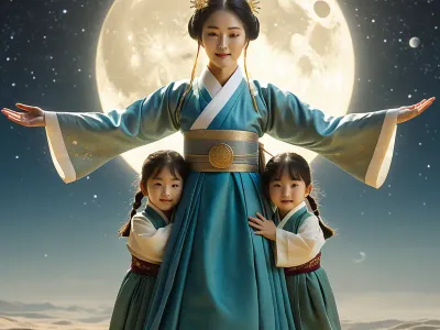 Daebyeol and Sobyeol Sun and Moon Myth Meaning & Symbolism