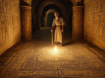 Daedalus designing the Labyrin Myth Meaning & Symbolism