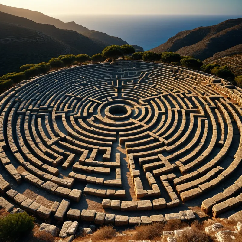Daedalus' Labyrinth Myth Meaning & Symbolism
