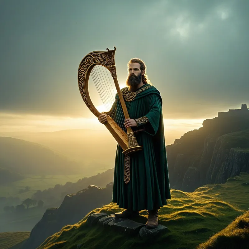 Dagda's Harp Myth Meaning & Symbolism