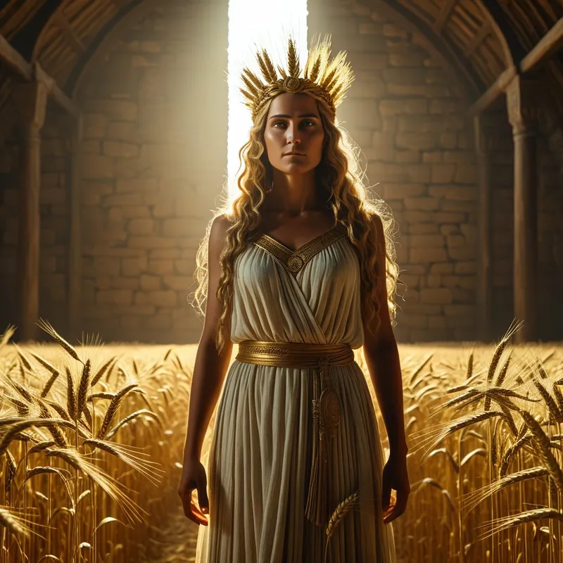 Demeter's Granary / Persephone's Pomegranate Seeds Myth Meaning & Symbolism