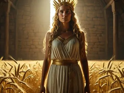 Demeter's Granary / Persephone's Pomegranate Seeds Myth Meaning & Symbolism