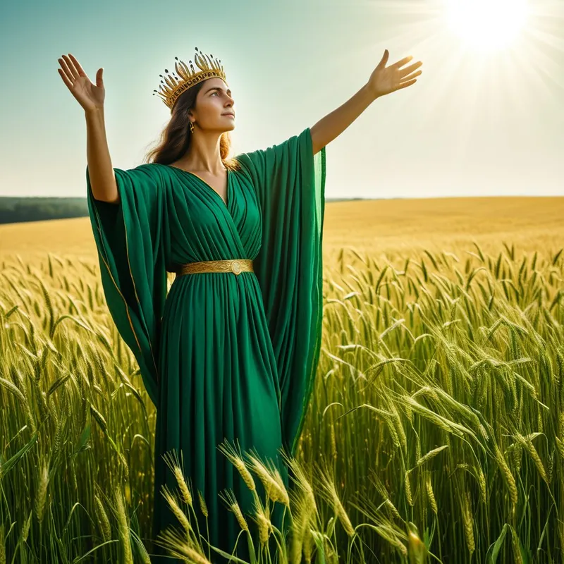 Demeter's Harvest Myth Meaning & Symbolism