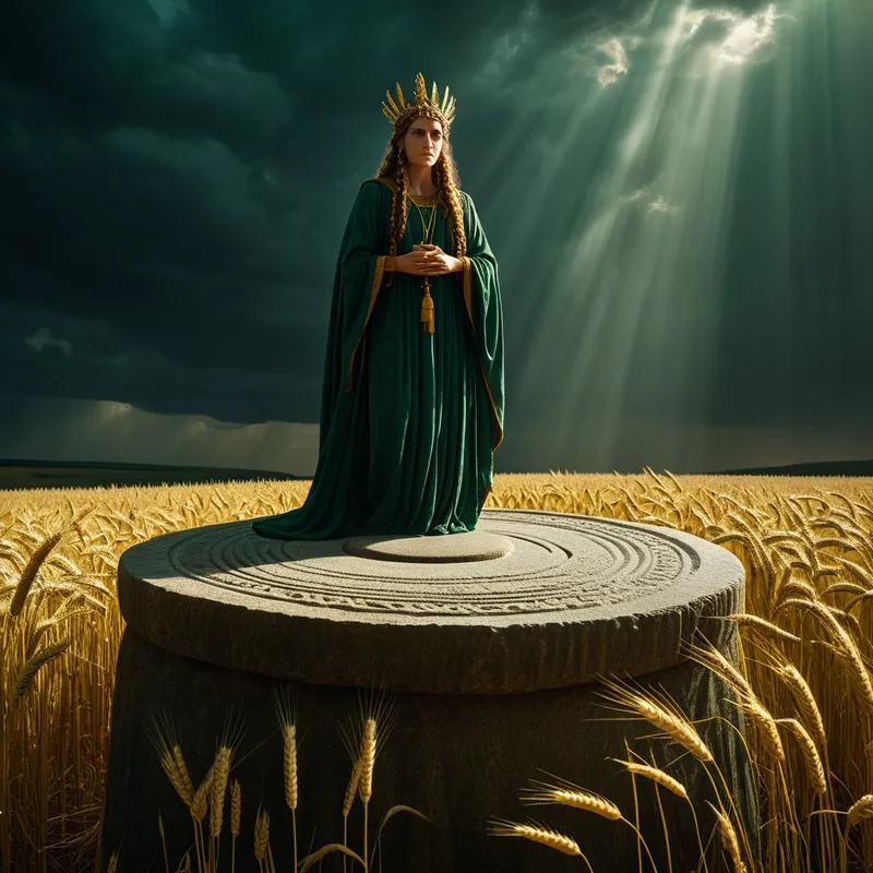 Demeter's Mill Myth Meaning & Symbolism