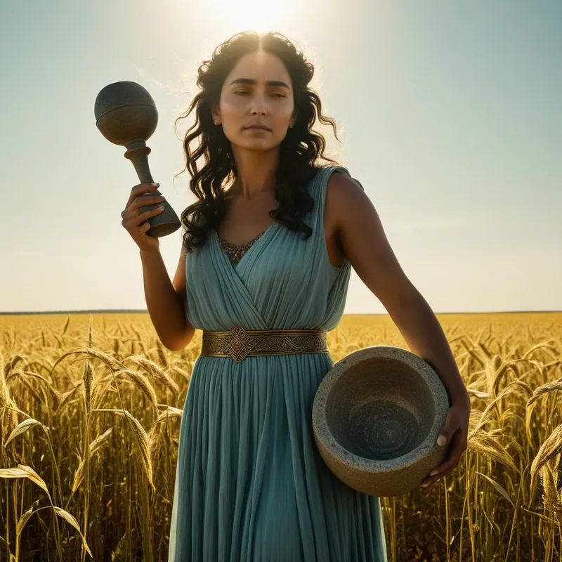 Demeter's Mortar Myth Meaning & Symbolism