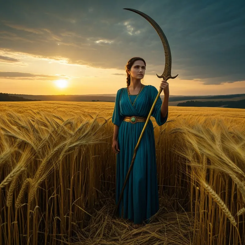 Demeter's Sickle Myth Meaning & Symbolism
