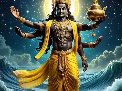 Dhanvantari Myth Meaning & Symbolism