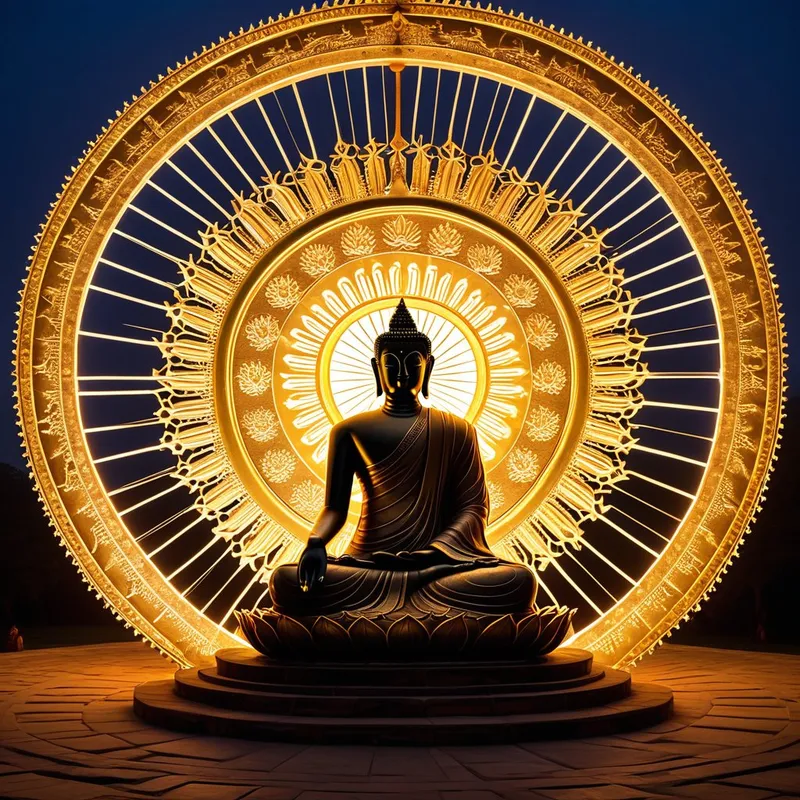 Dharma Chakra Myth Meaning & Symbolism