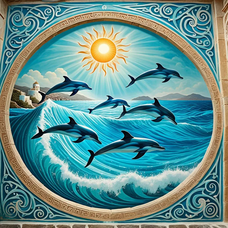 Dolphin Frescoes Myth Meaning & Symbolism