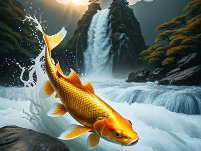 Dragon Gate Koi Myth Meaning & Symbolism