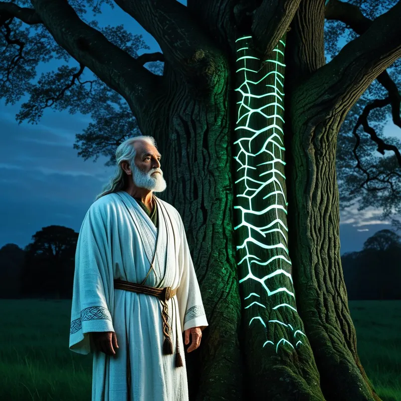 Druidic Oak Lore Myth Meaning & Symbolism